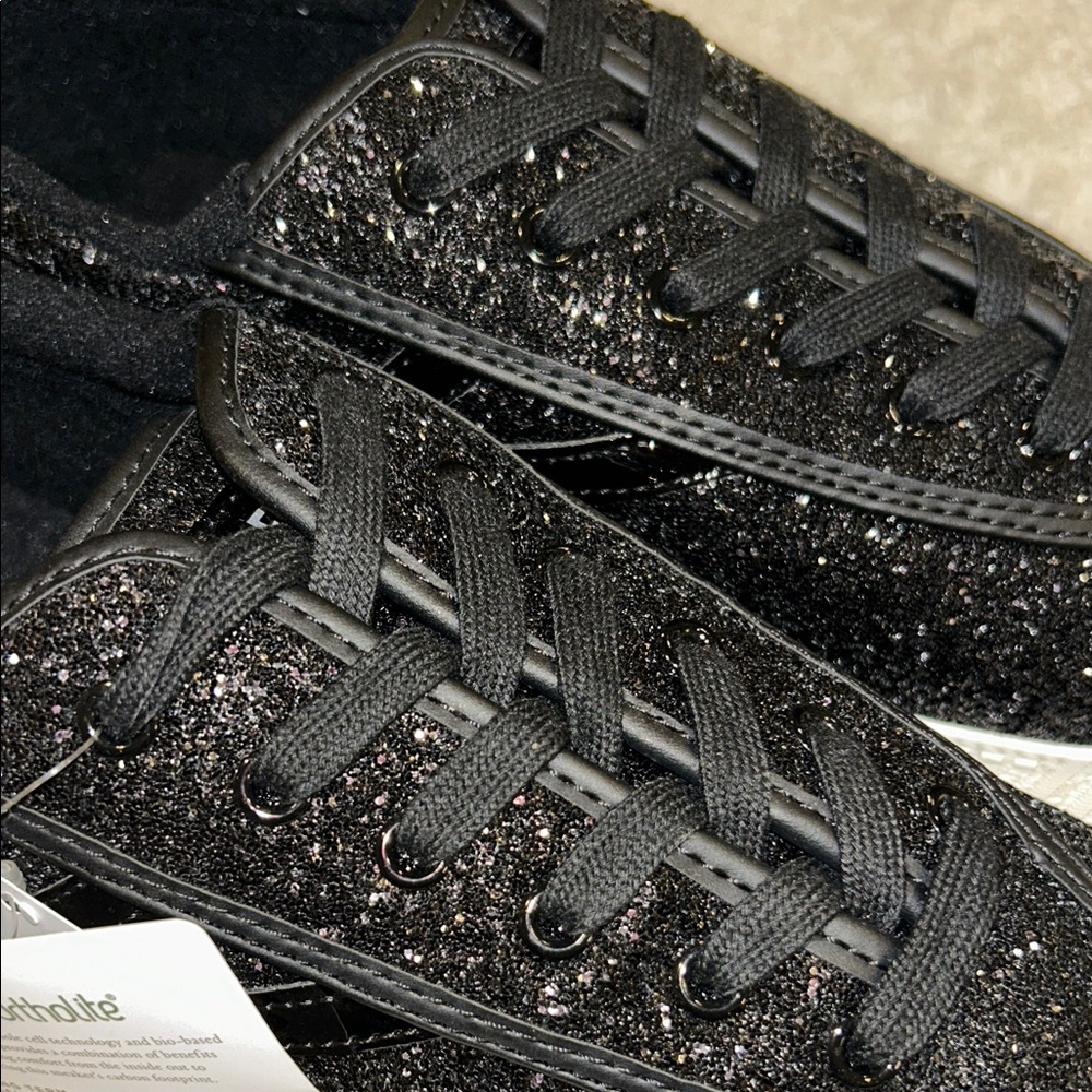 NWOB Tretorn Sparkling Black Sneakers - Picture 12 of 12
